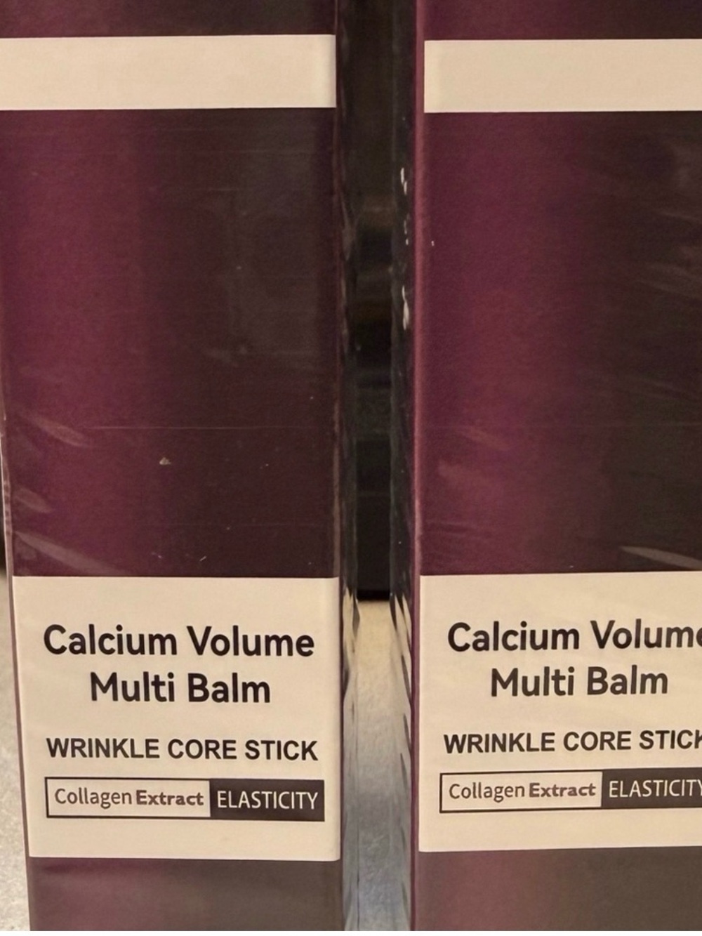 Calcium Volume Multi Balm Wrinkle Core Stick - Purple & White